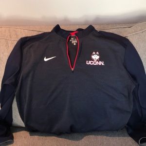 Uconn Nike Dri Fir 1/4 Zip